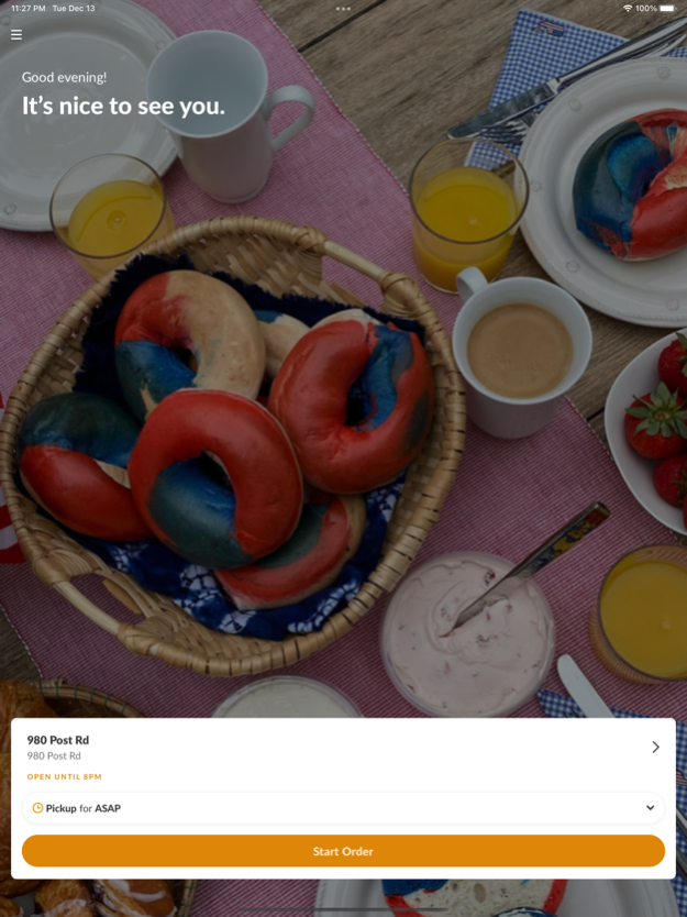 UCBC Bagels  Screenshot
