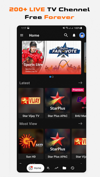 Live TV All channels TV Online 4.0 Screenshot