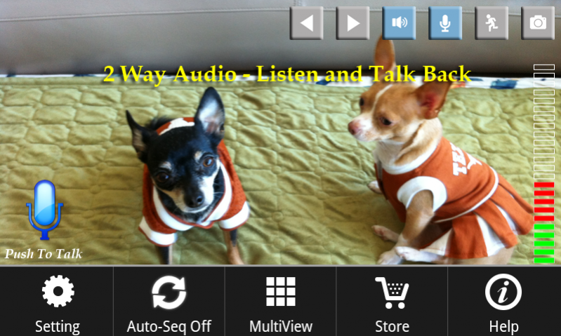 uFoscam: 2-way Audio & Graph 3.0.7 Screenshot