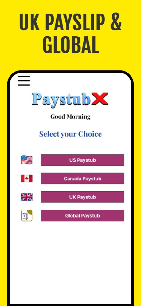 UK Paystub: Paycheck maker AI 1.0.14 Screenshot