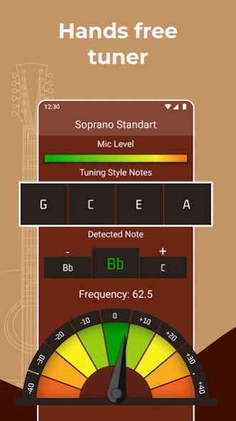 Ukulele Tuner 1.18.2.2 Screenshot