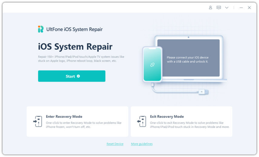 UltFone Android System Repair screenshot