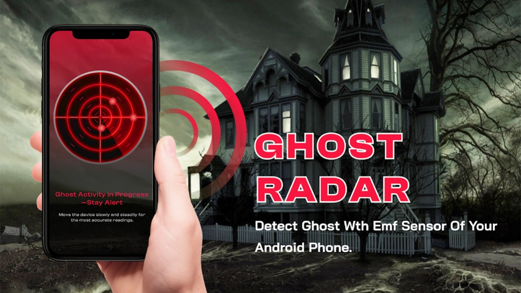 Ultimate Ghost Detector, Radar 2.0.1 Screenshot