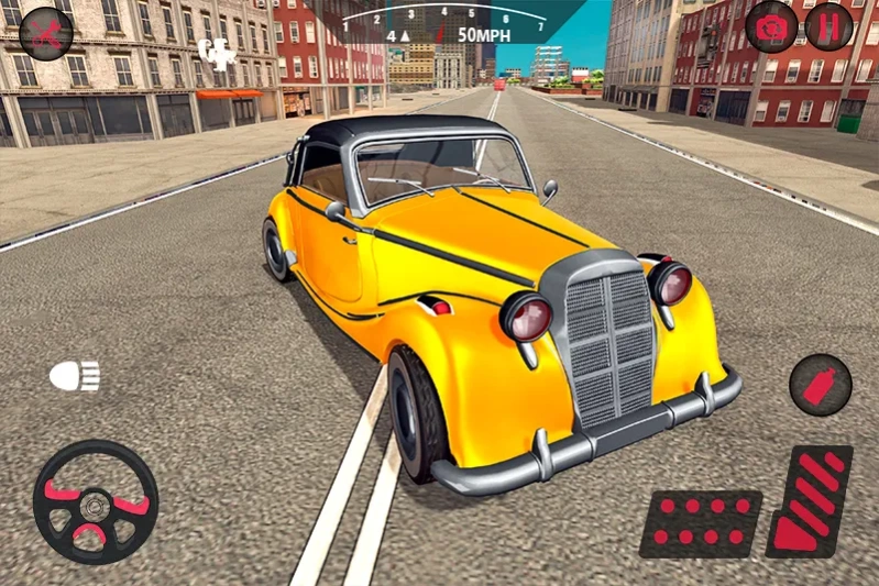 Classic Car Driving: Car Games 2.3 Screenshot