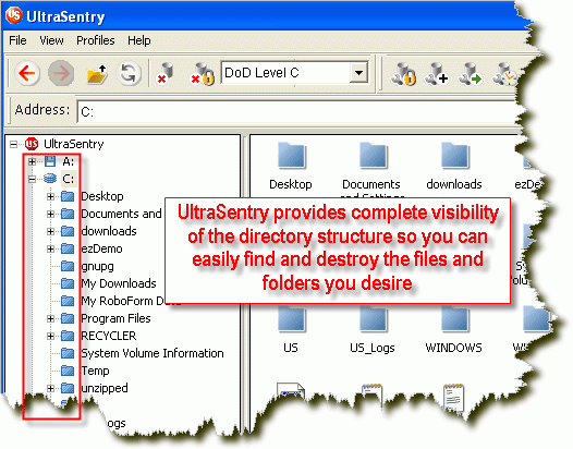 UltraSentry 6.00 Screenshot
