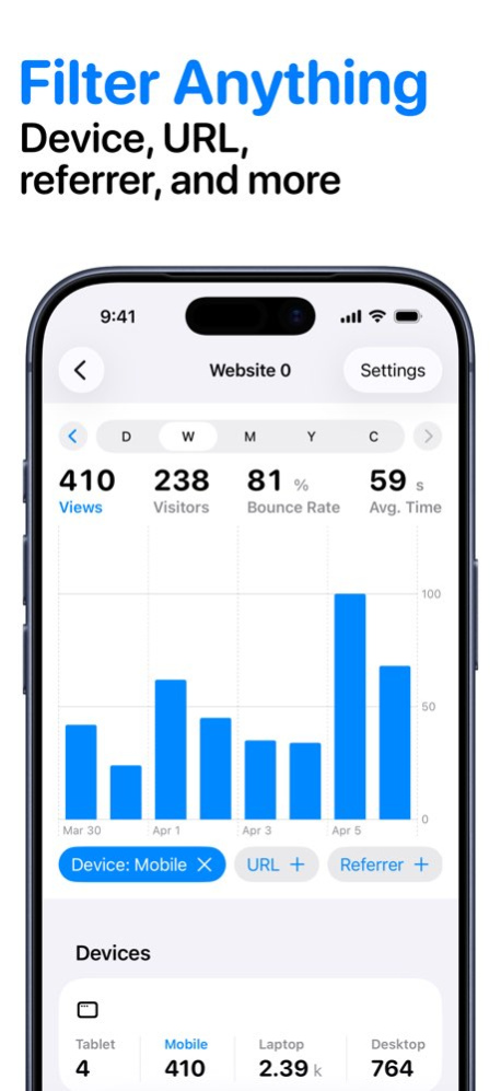 Umami – Analytics Manager 2.1.6 Screenshot