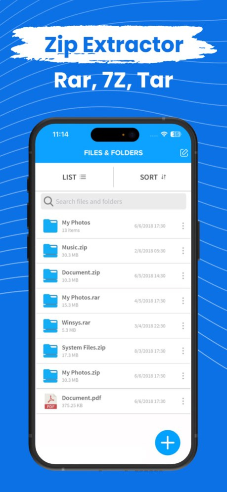 ZIP Extractor － Unzip, Unrar 12.9 Screenshot