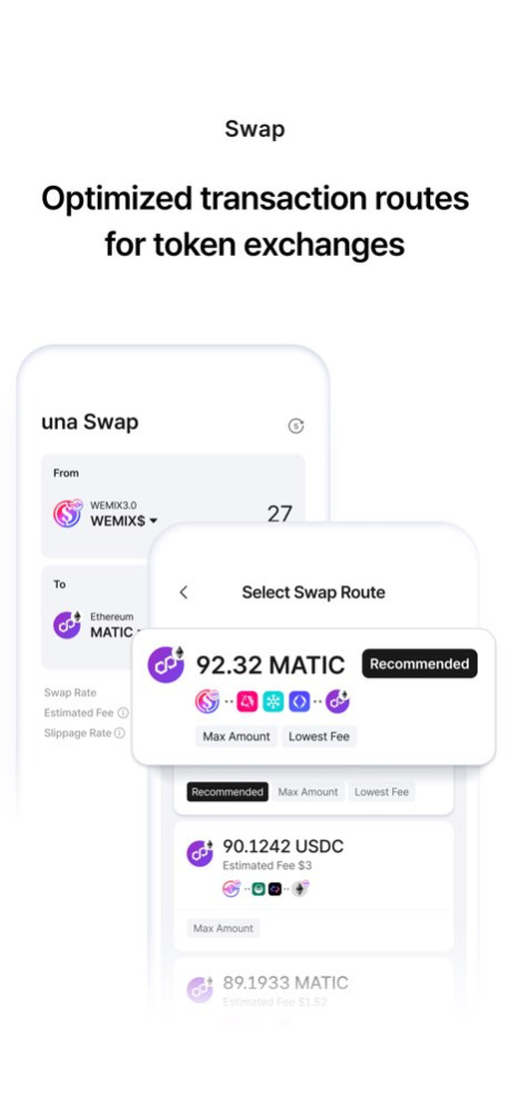 una Wallet 1.3.5 Screenshot