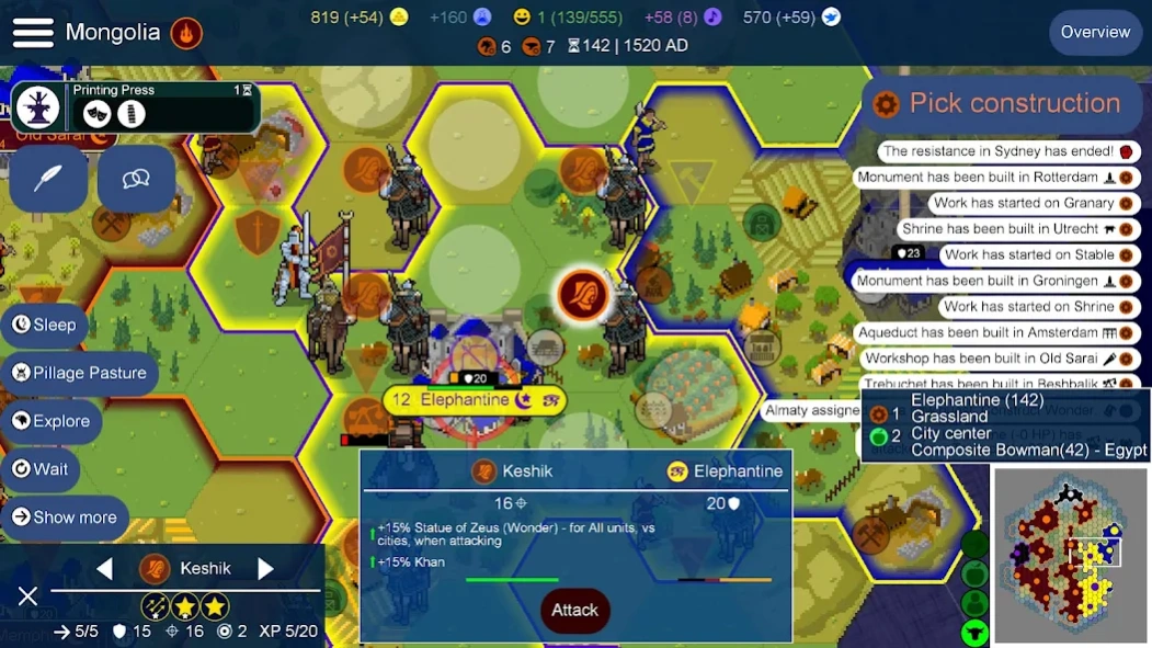Unciv 4.16.9 UI shots 1
