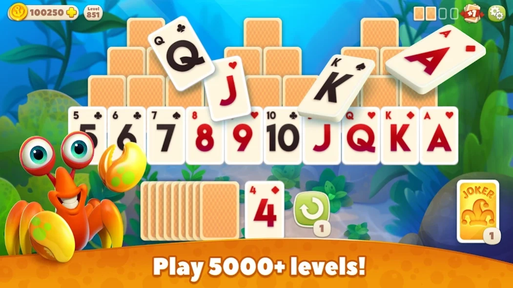 Undersea Solitaire Tripeaks 1.42.8 Screenshot