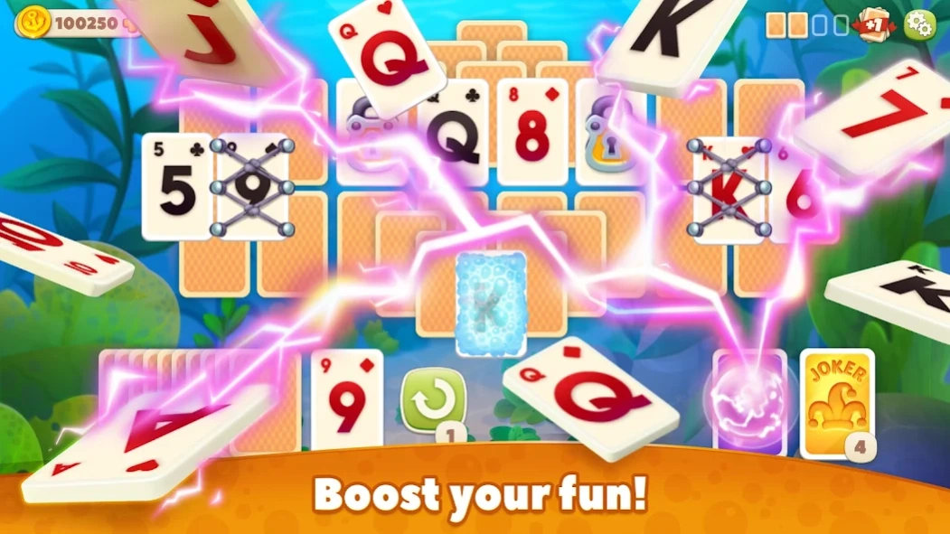 Undersea Solitaire Tripeaks 1.42.8 Screenshot