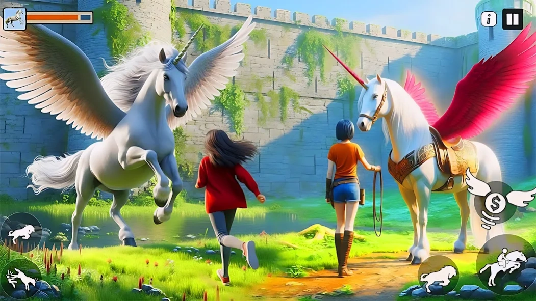 Unicorn Horse Academy Sim Game 2.8 Screenshot