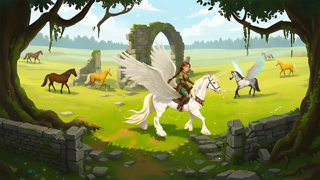 Unicorn Horse Academy Sim Game 2.8 Screenshot