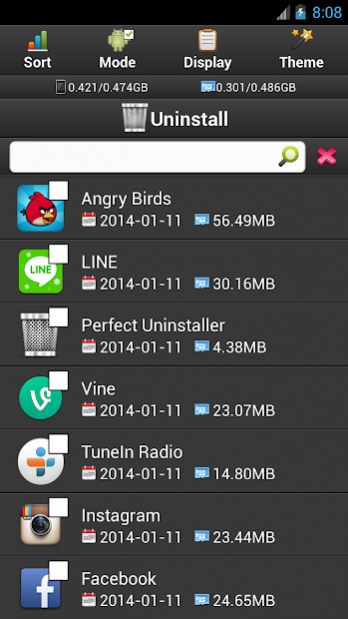 Uninstall Perfect Uninstaller 2.0 Screenshot