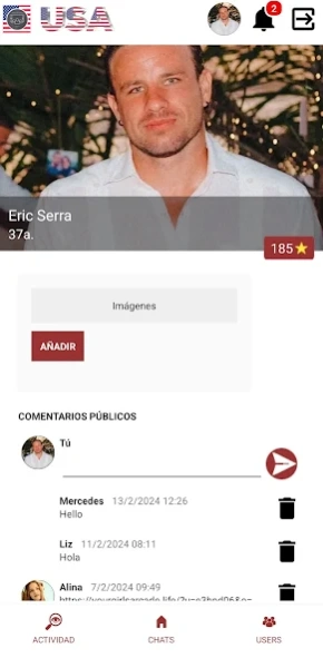 USA Chat: Dating & Friends  Screenshot