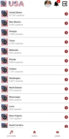 USA Chat: Dating & Friends  Screenshot