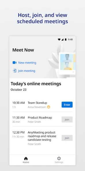 UNIVERGE BLUE(TM) MEET 1.279.4 Screenshot