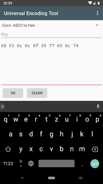 Universal Encoding Tool 1.9 Screenshot