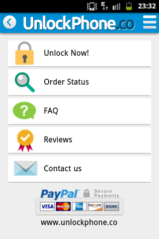 Unlock Samsung, Huawei, LG 1.1 Screenshot
