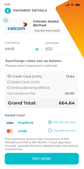 UPayMe 3.5.7 Screenshot