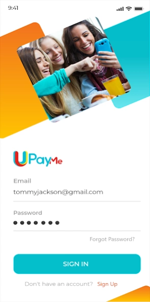 UPayMe 3.5.7 Screenshot