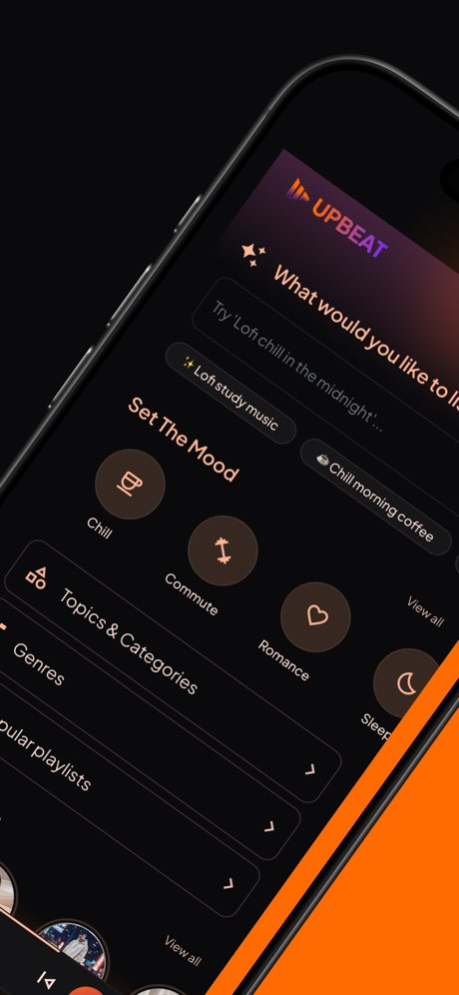Upbeat: Music Streaming Player 2.4.0 Screenshot
