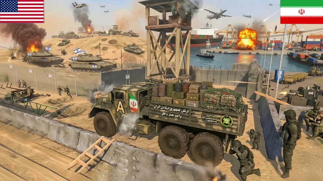 US Military Truck Driving Game 0.23 Screenshot