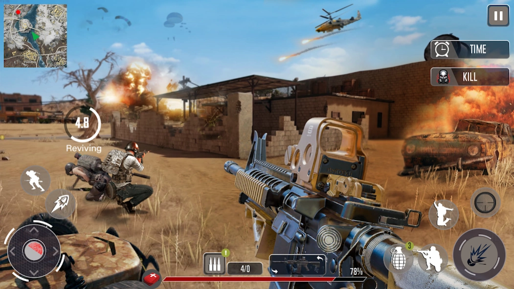 Sniper gun - Clash Squad 3D 1.24 Screenshot
