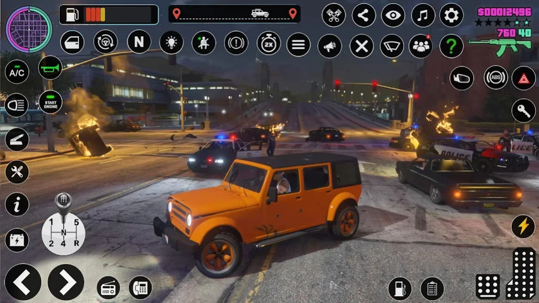 US Cop Duty Police Car Game 7.5 Screenshot