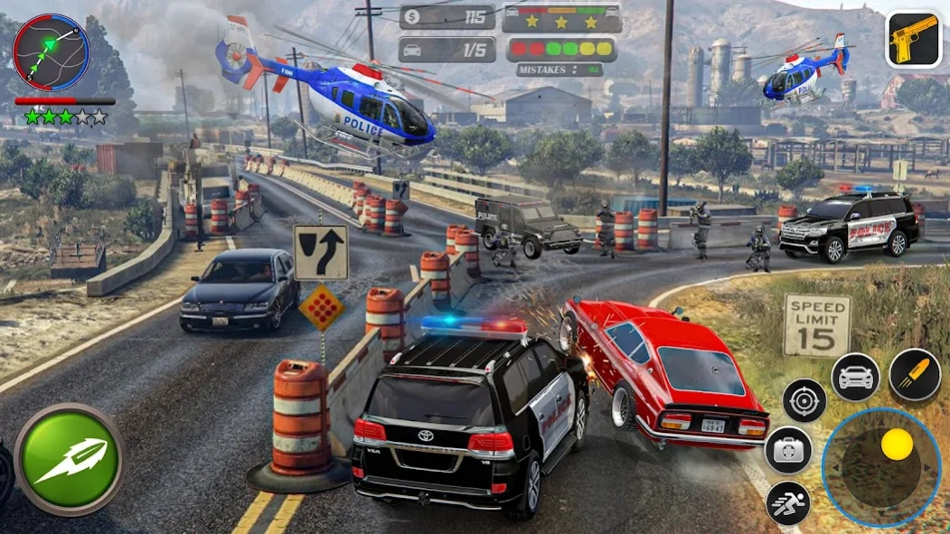 US Police Car Chase Thief Game 1.0.14 Screenshot