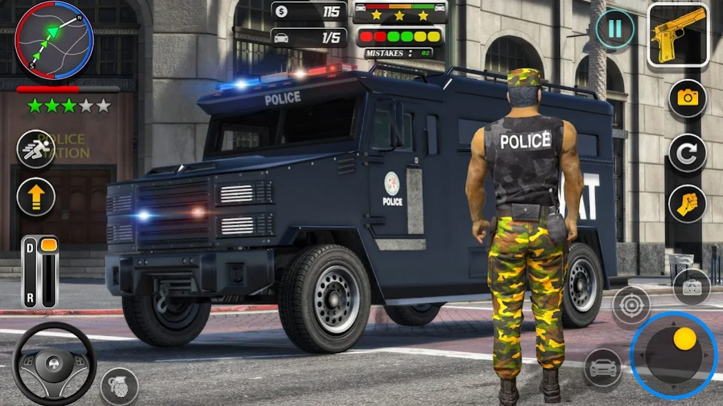 US Police Car Chase Thief Game 1.0.14 Screenshot