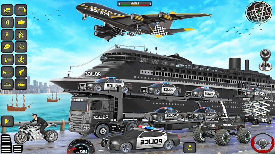 Police Truck Transport Game 1.50 Screenshot