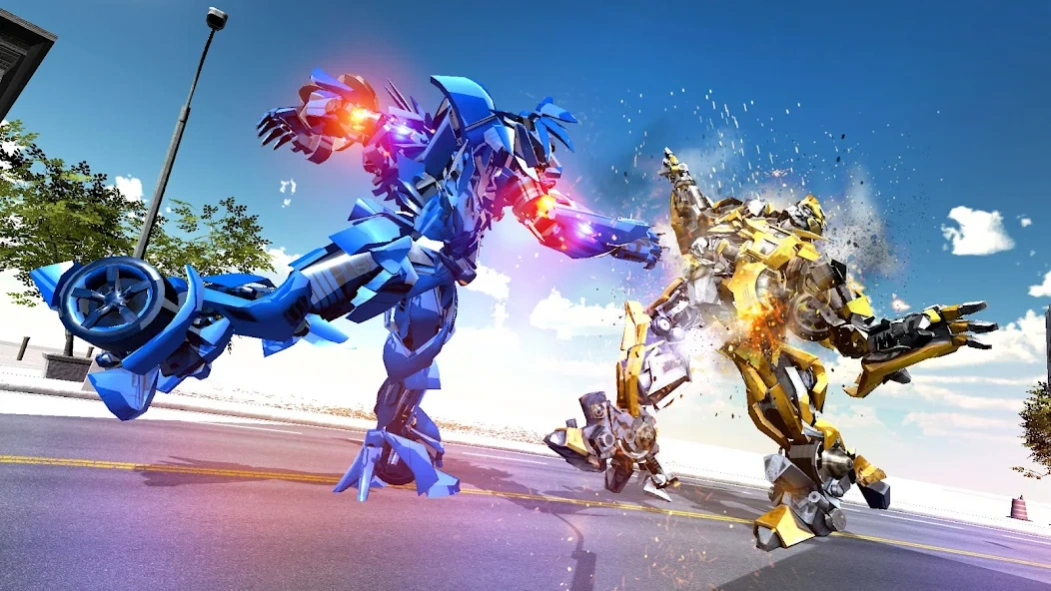 Robot Car Transformation  Screenshot