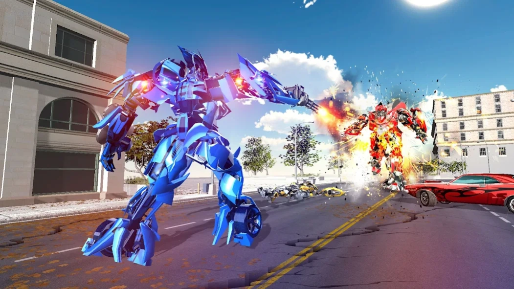 Robot Car Transformation  Screenshot
