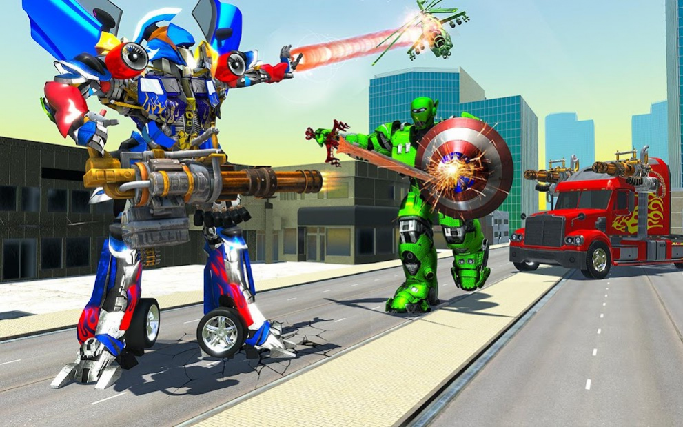 Mia Spider Hero Rope Hero Game 1.11 Screenshot