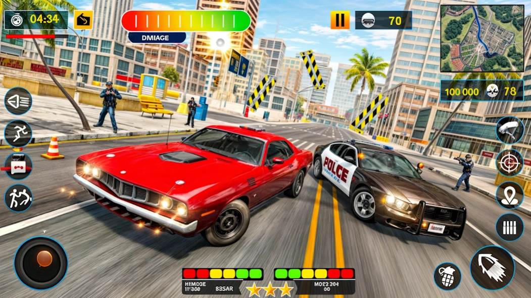 US Police Shooting Crime City 10.7 Screenshot