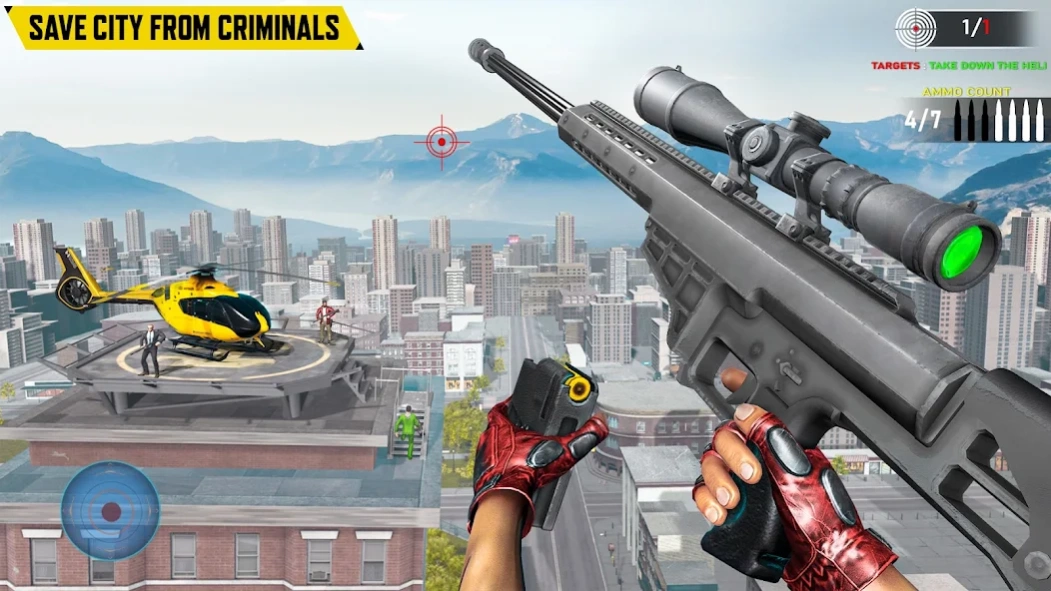 Epic Sniper:FPS Sniper Game 3D 2.0 Screenshot
