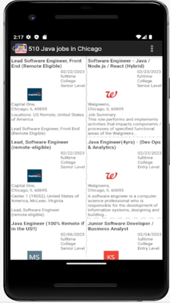 USA Jobfinder  Screenshot
