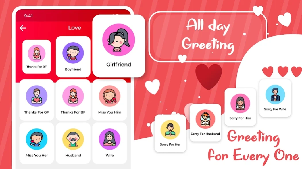 All Day Greetings Wishes 5.6 Screenshot