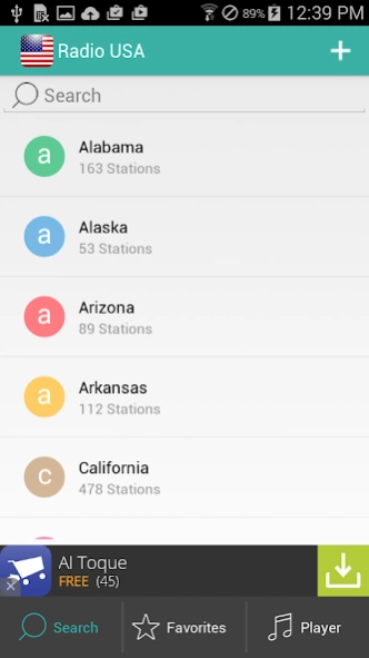 USA Radio Stations 4.1 Screenshot
