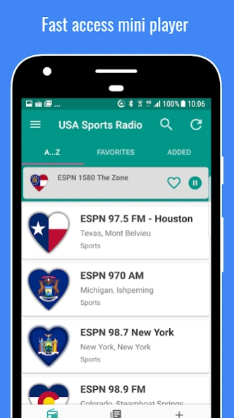 USA Sports Radio  Screenshot