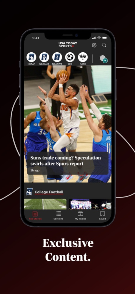 USA TODAY Sports‪+‬ 6.13.1 Screenshot