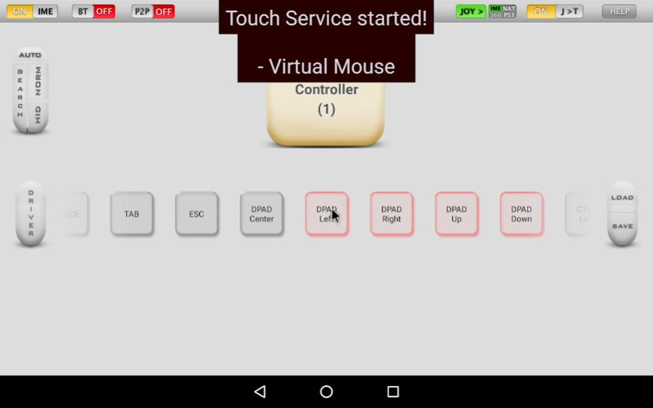 USB/BT Joystick Center 2023 2023.24 Screenshot