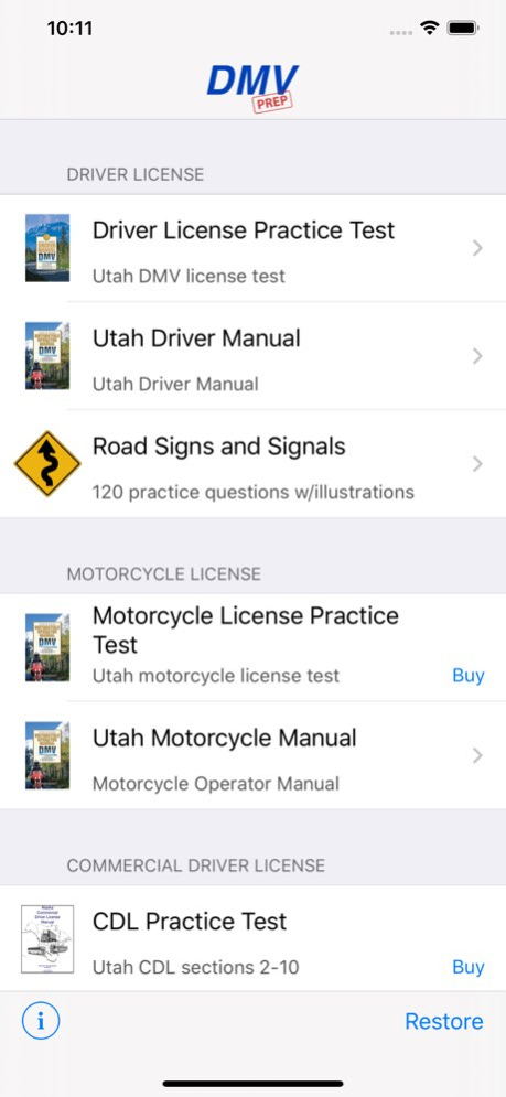 Utah DMV Test Prep 5.4 Screenshot