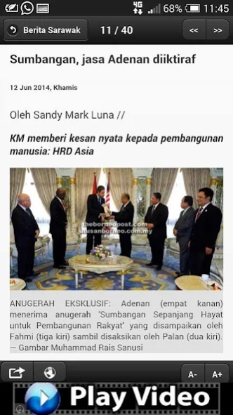 Utusan Borneo Online 6.4.7 Screenshot