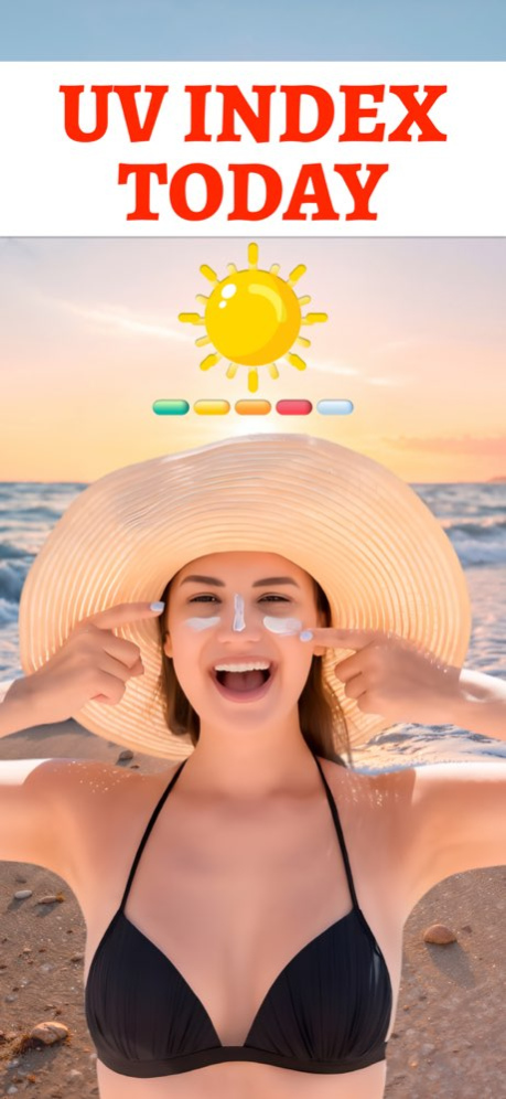 UV Index Today~ Sun Tanning AI  Screenshot