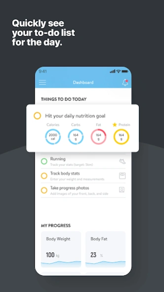 V I Fitness Training App  Screenshot
