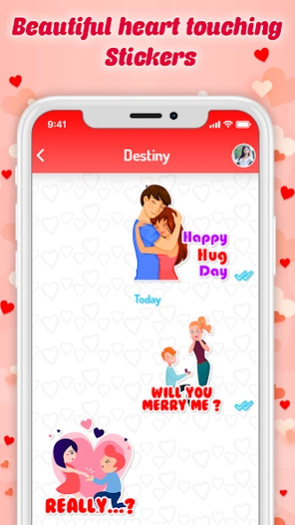 Valentine's Week Stickers - WA 1.0.1 Screenshot