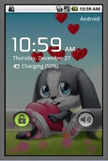 ValentineRabbit live wallpaper 1.4 Screenshot