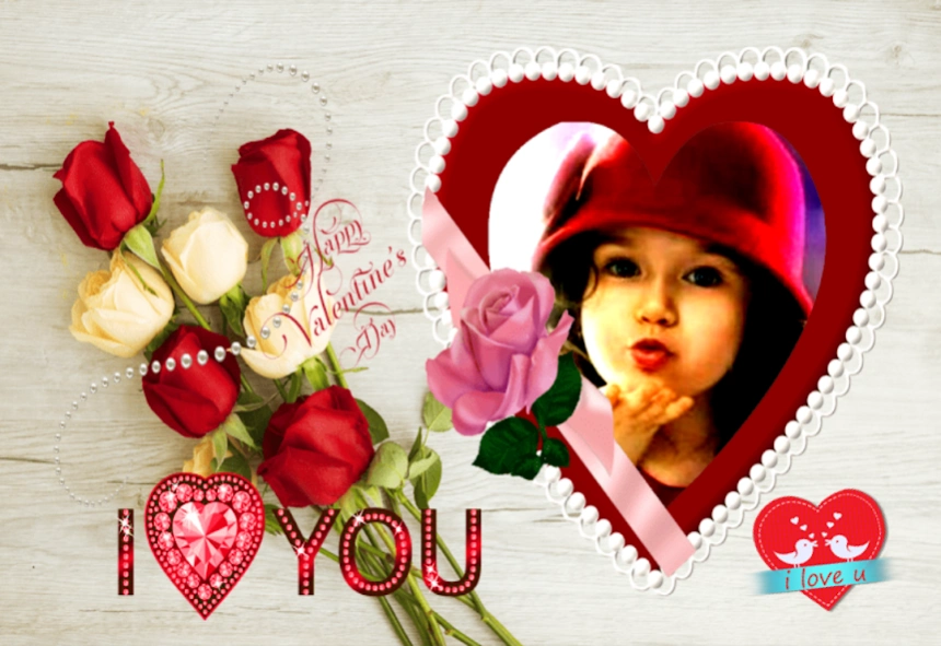 Valentines Day Photo Frame  Screenshot